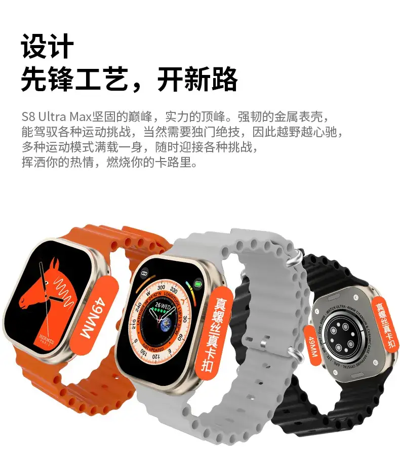 Huaqiangbei S10 Ultra Smart Watch with NFC & GPS — feature 4