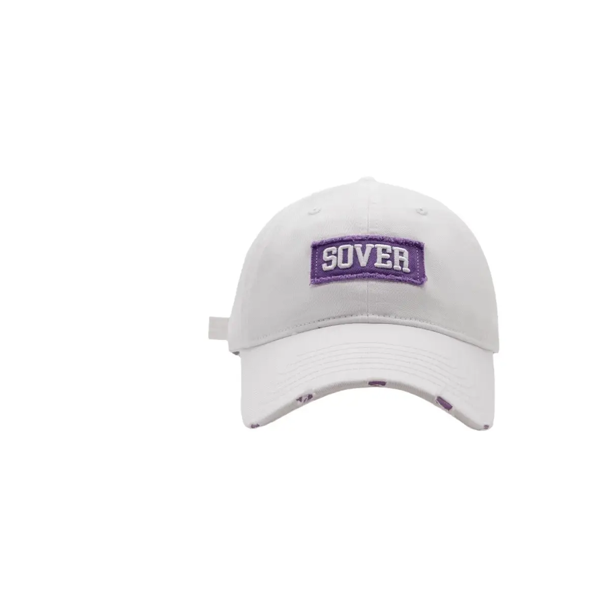 Men Letter Embroidered Baseball Cap Brown Spring Summer - Image 11