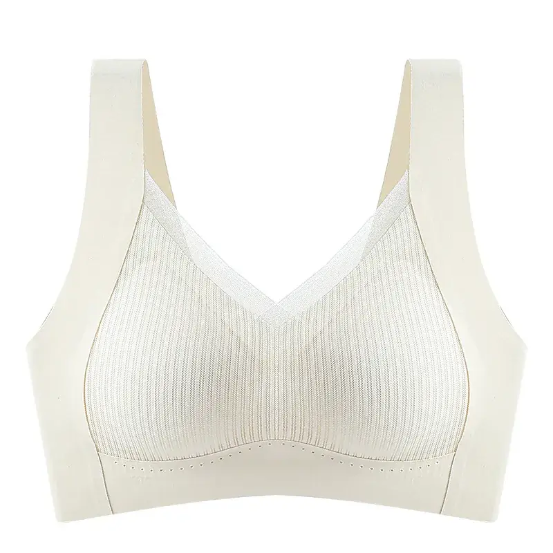 Traceless V-Neck Bra Soft Support Anti-Sagging - Image 9