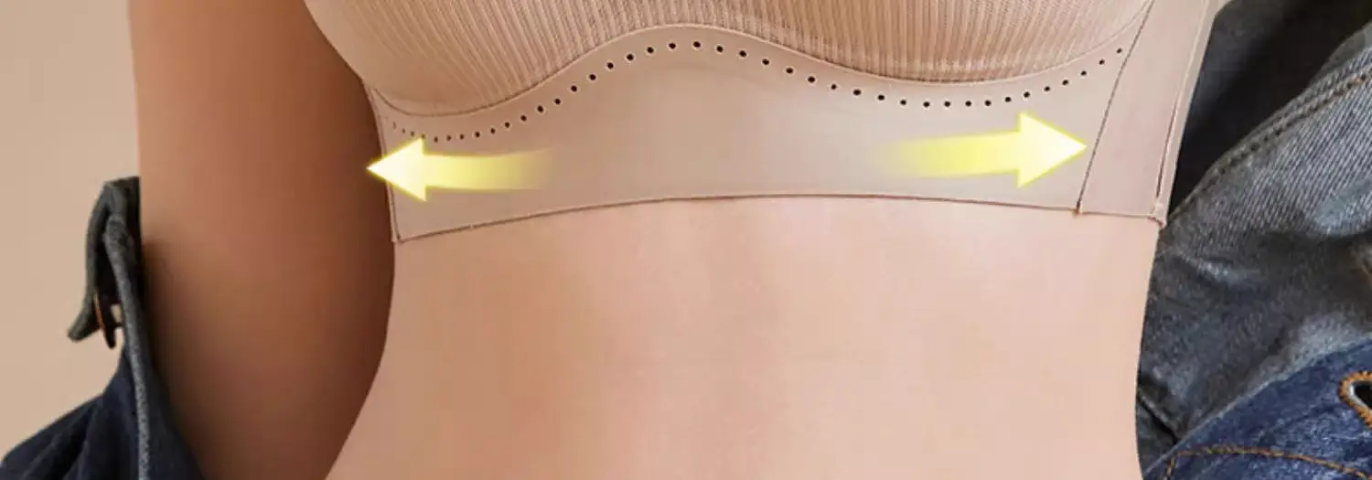 Traceless V-Neck Bra Soft Support Anti-Sagging — feature 2