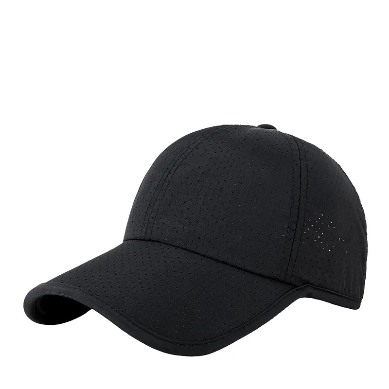 New Summer Anti-Choking Punched Soft Top Men's Baseball Cap