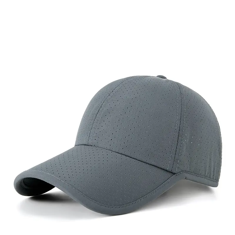 New Summer Anti-Choking Punched Soft Top Men's Baseball Cap