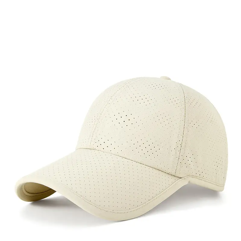 New Summer Anti-Choking Punched Soft Top Men's Baseball Cap