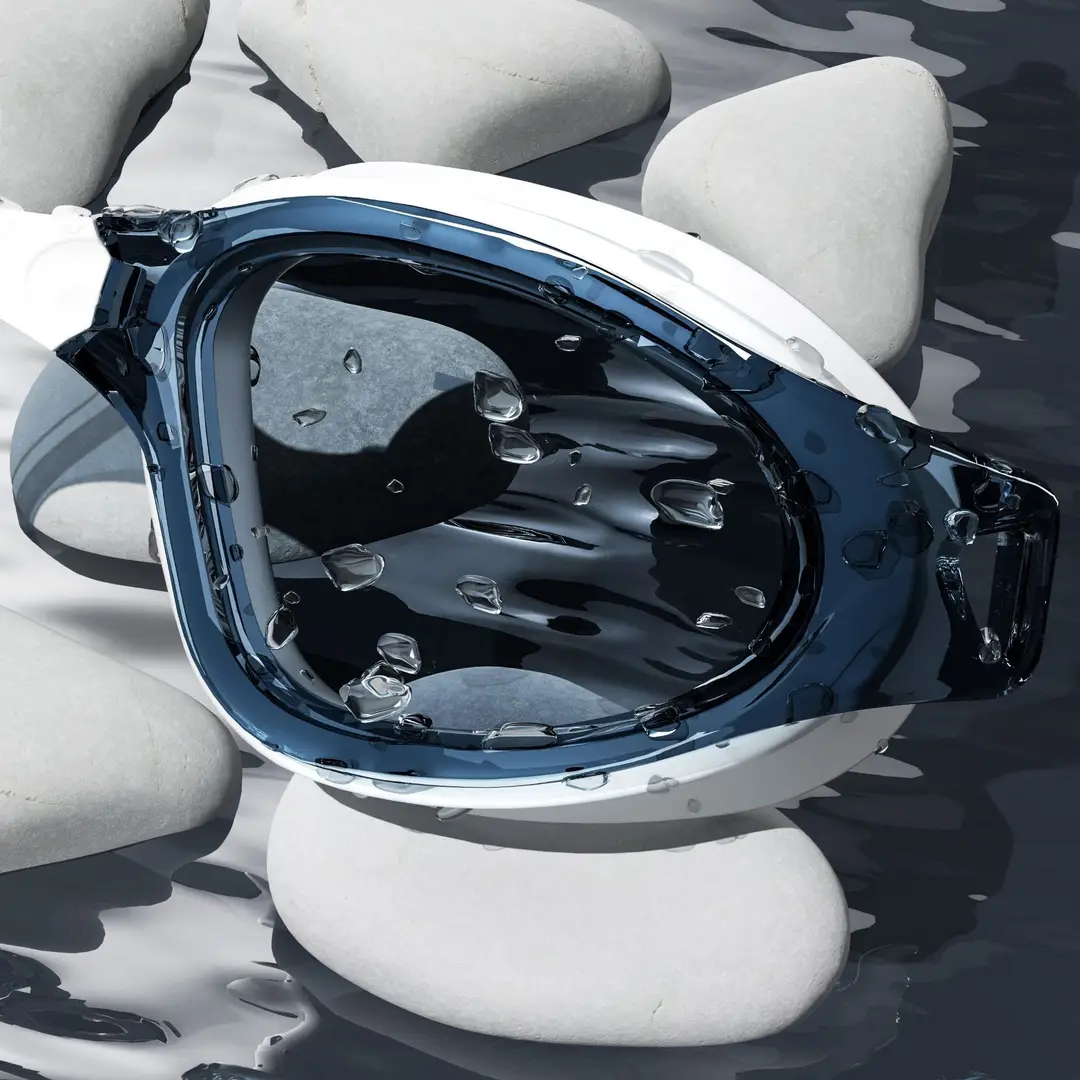 Adult High-definition Anti-fog and Waterproof Large-frame Swimming Goggles for Men and Women Swimming Goggles and Swimming Cap Set Diving and Swimming Special Equipment