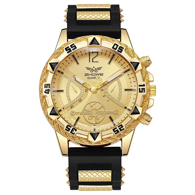 Luxury Gold Chronograph Watch for Men - Image 6