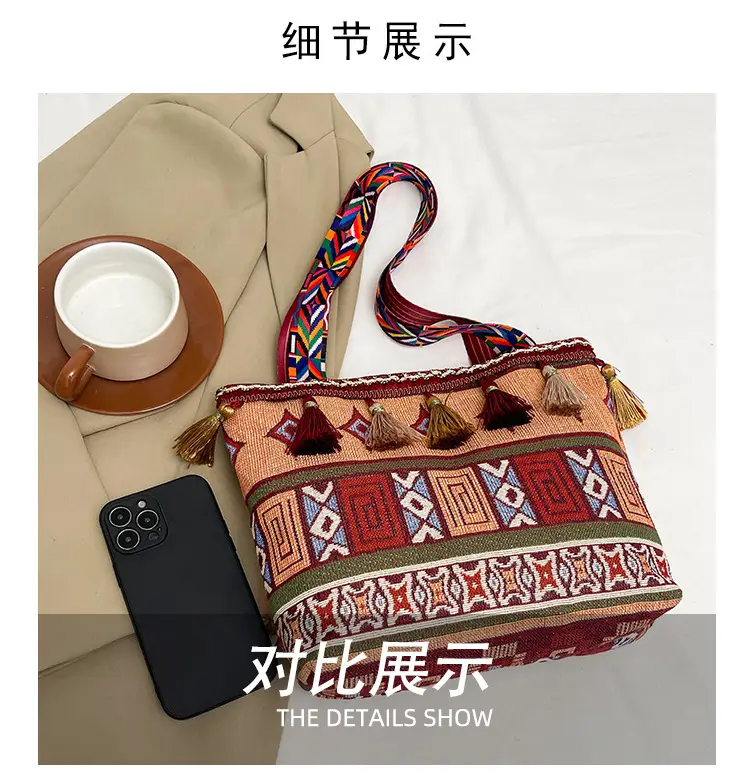 Ethnic Style Shoulder Crossbody Bag Women 2024 — feature 3
