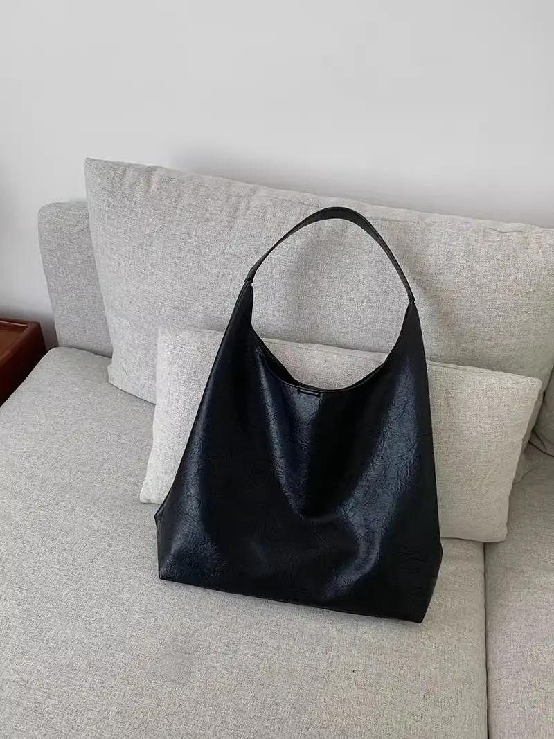 Retro Maillard Style Large Capacity Women's Tote Bag - Image 9