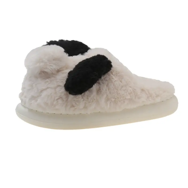 Winter Puppy Cotton Slippers, Home Shoes, Student Fashion Home Wholesale, Can Be Worn Outside, Couple Style, Plus Velvet, Home Leisure
