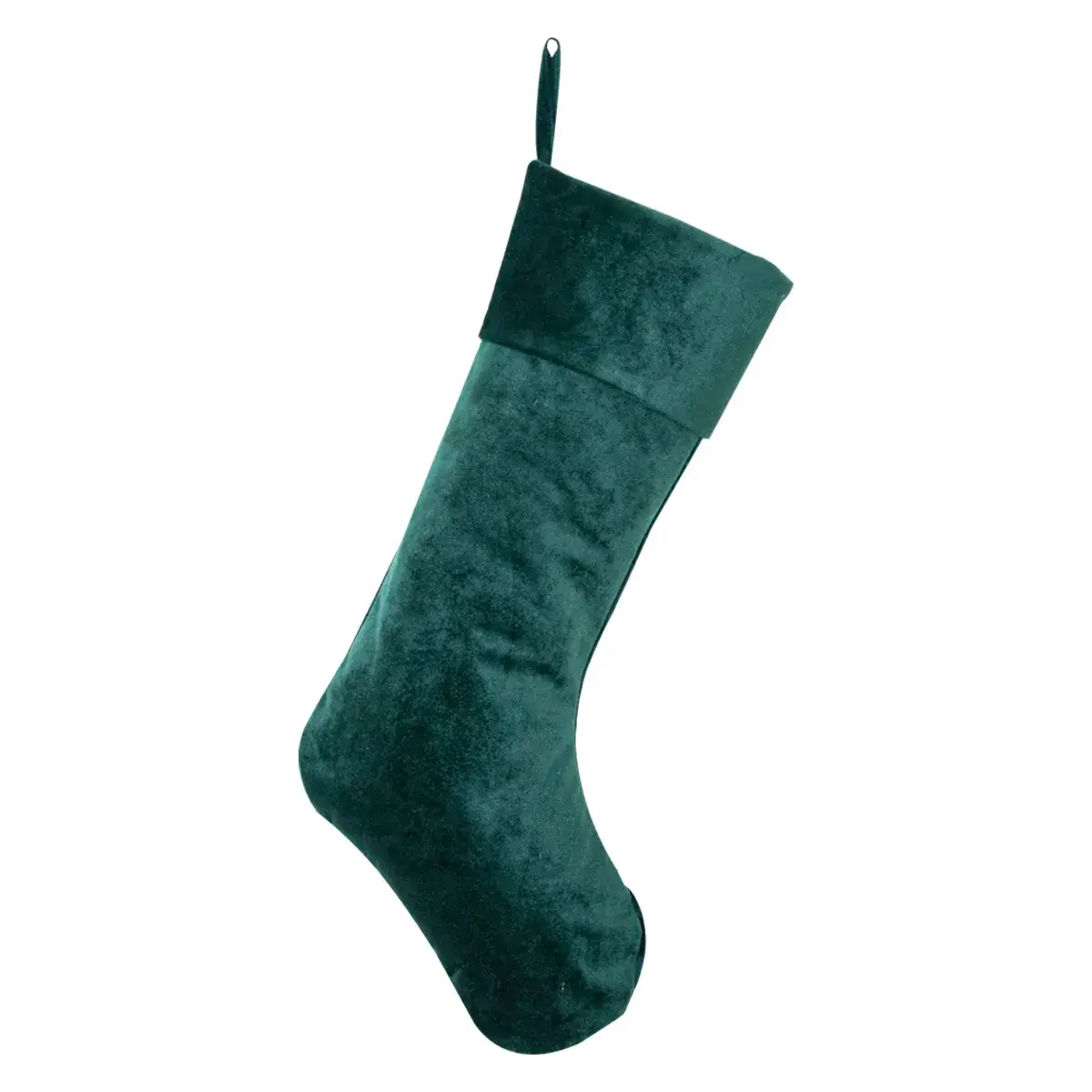 Red Green Quilted Velvet Christmas Stocking 11x20" — feature 13