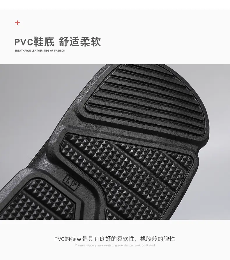 2024 Men Orange Black Flip Flops Casual Sandals — feature 8