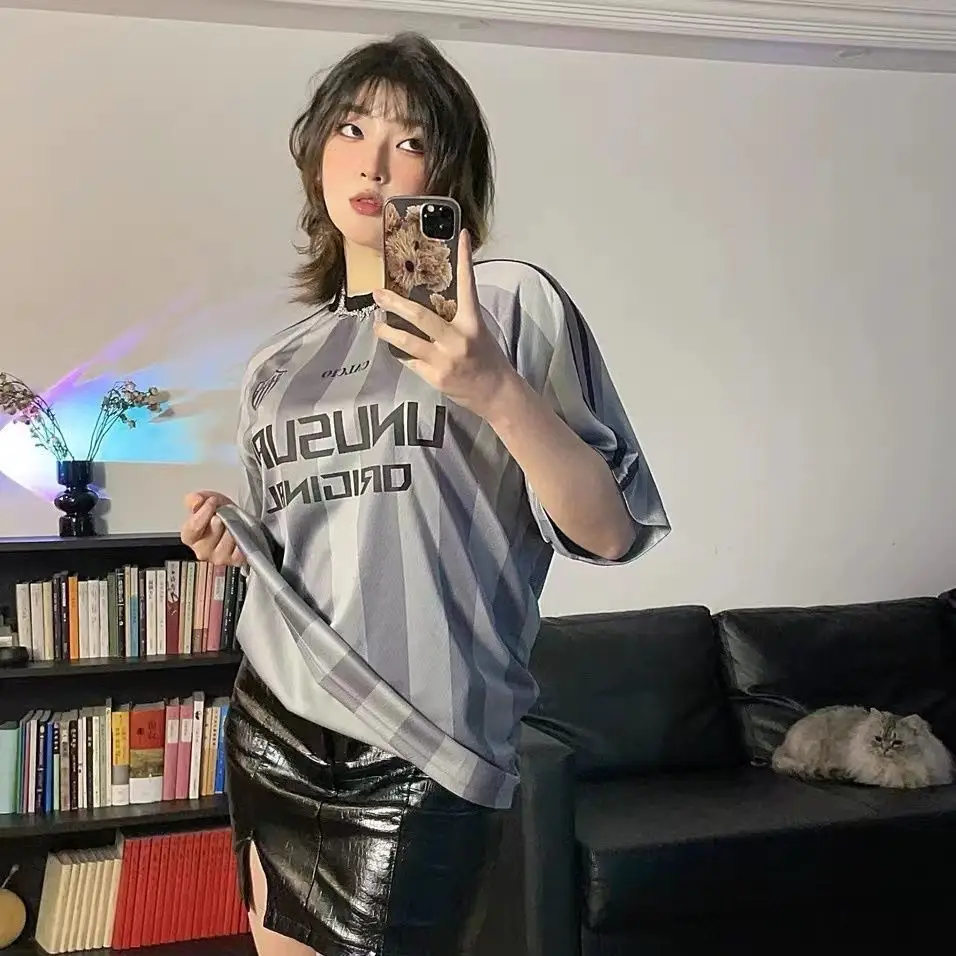 Men Women Unosuf Grey Mesh T-Shirt Medium to 5XL — feature 3
