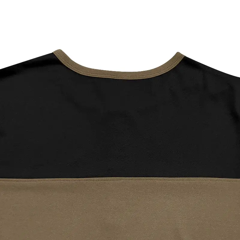 Men's 2025 Cross-Border Long Sleeve T-Shirt Brown Green — feature 10