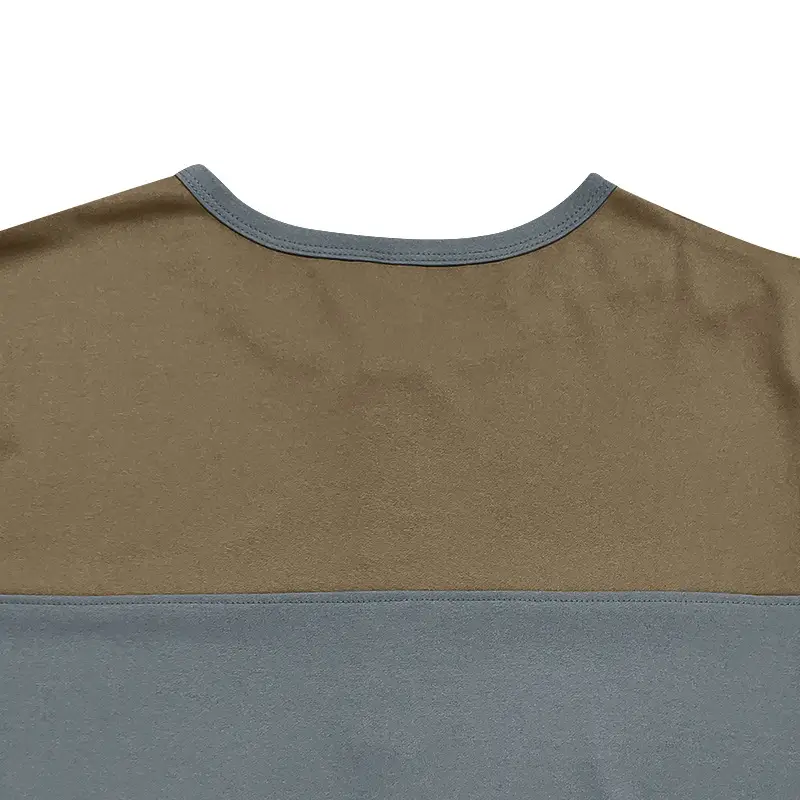 Men's 2025 Cross-Border Long Sleeve T-Shirt Brown Green — feature 26