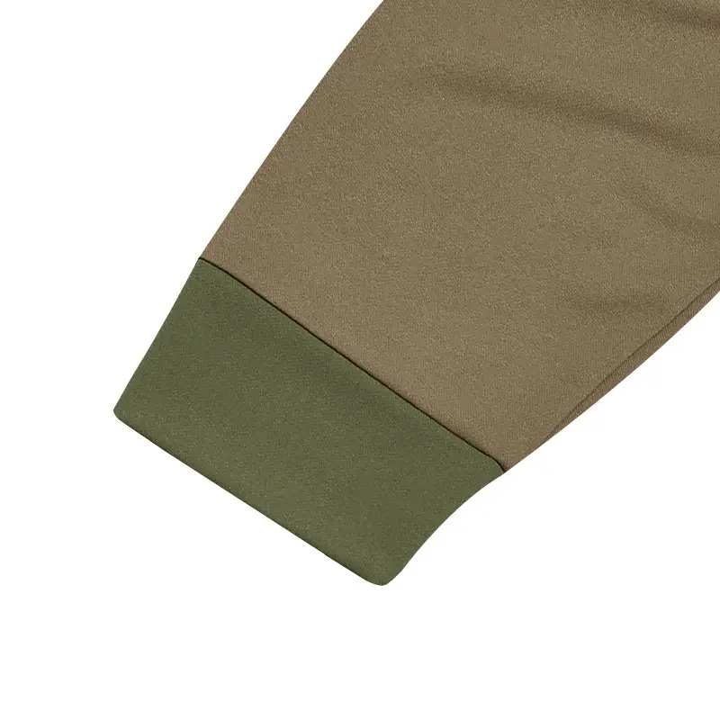 Men's 2025 Cross-Border Long Sleeve T-Shirt Brown Green — feature 35