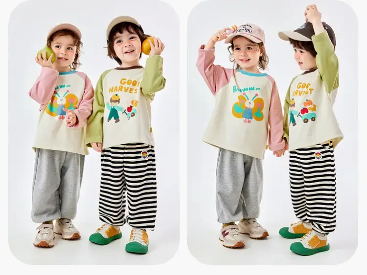 Doodle Winter Boys T-Shirt Long Sleeve Warm Cozy — feature 23