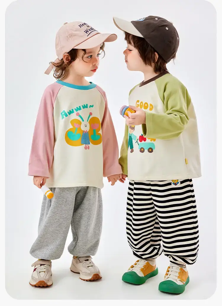 Doodle Winter Boys T-Shirt Long Sleeve Warm Cozy — feature 24