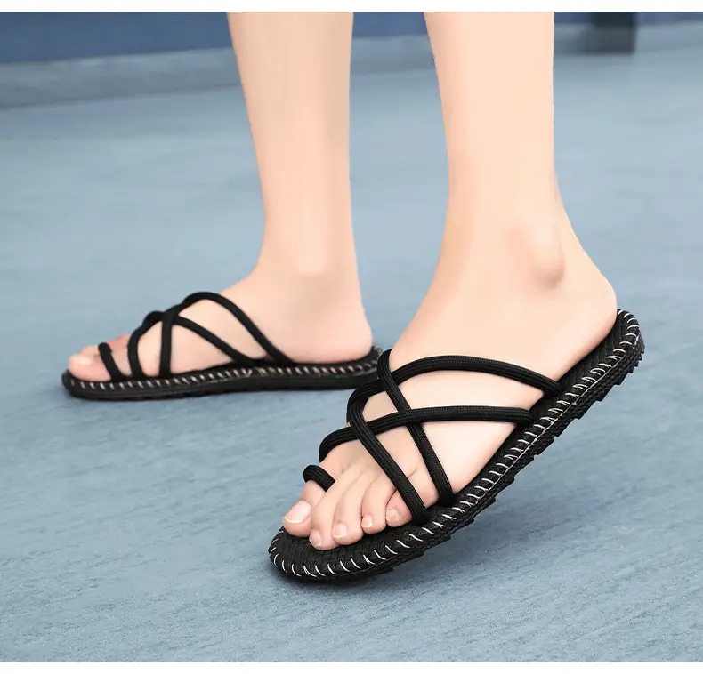 Non-slip flip-flops men's soft bottom casual outdoor summer light wear-resistant beach sandals wholesale factory — feature 10
