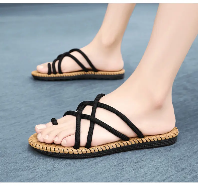 Non-slip flip-flops men's soft bottom casual outdoor summer light wear-resistant beach sandals wholesale factory — feature 14
