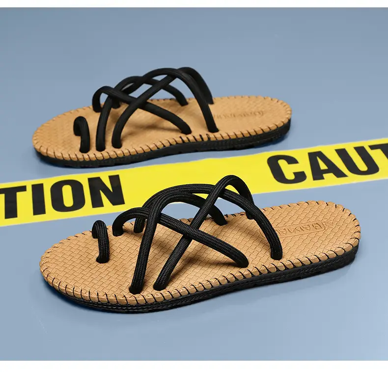 Non-slip flip-flops men's soft bottom casual outdoor summer light wear-resistant beach sandals wholesale factory — feature 18