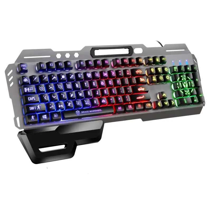 Void Battleship GK70 Hand Braced Luminous Metal Gaming Mechanical Feel Keyboard Gaming Keyboard Amazon Cross-border
