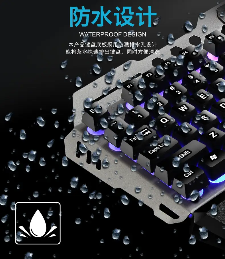 Void Battleship GK70 Hand Braced Luminous Metal Gaming Mechanical Feel Keyboard Gaming Keyboard Amazon Cross-border — feature 14