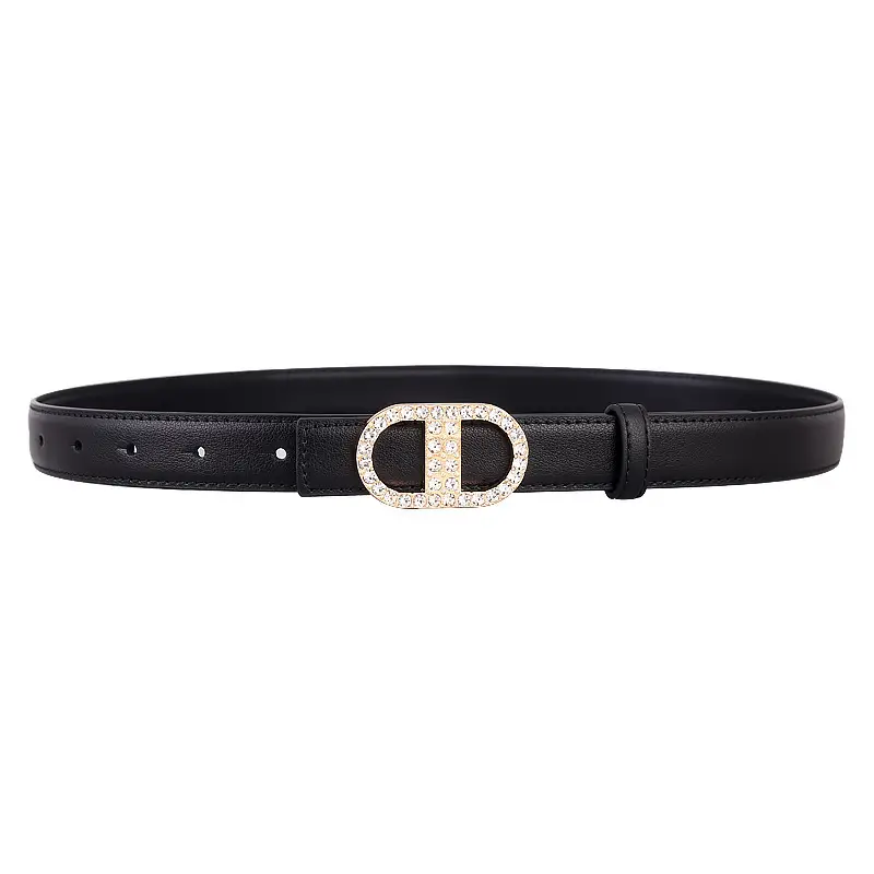 Diamond-Encrusted Leather Belt for Women - Image 14