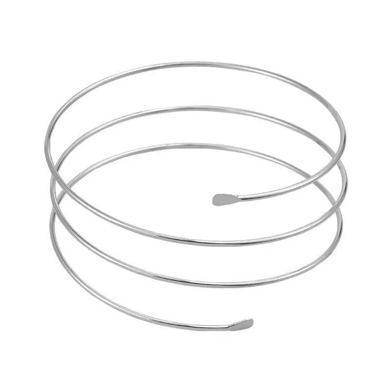 Amazon Europe and the United States cross-border wholesale hollow multi-layer cross fashion exaggerated personality arm ring opening adjustable bracelet