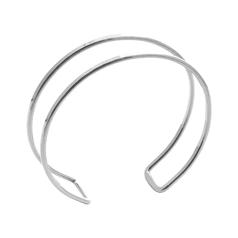 Amazon Europe and the United States cross-border wholesale hollow multi-layer cross fashion exaggerated personality arm ring opening adjustable bracelet