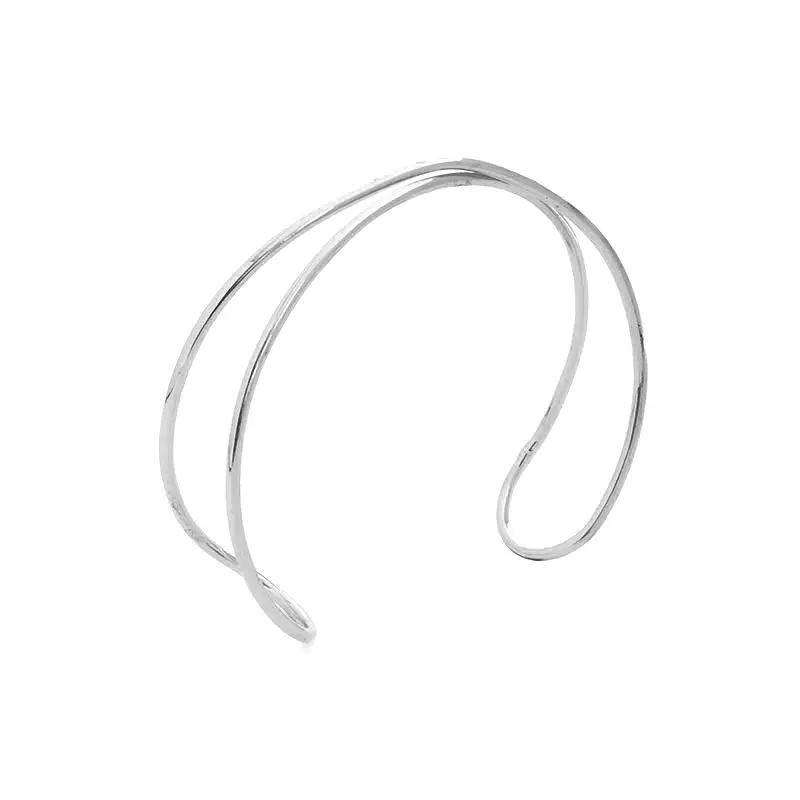Amazon Europe and the United States cross-border wholesale hollow multi-layer cross fashion exaggerated personality arm ring opening adjustable bracelet