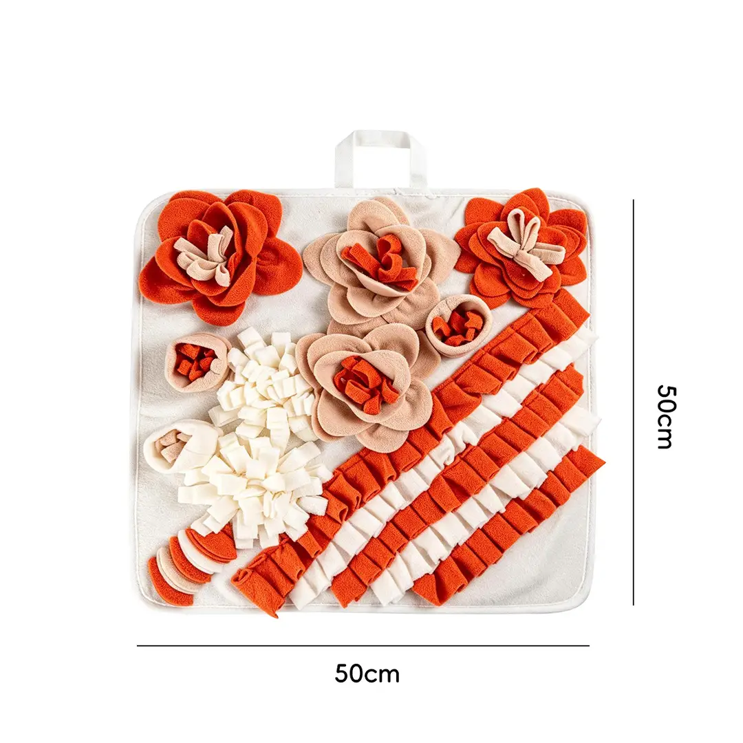New Pet Sniffing Mat to Expend Dog Energy, Hide Cat Treats to Relieve Boredom, Pet Food Leakage Toy