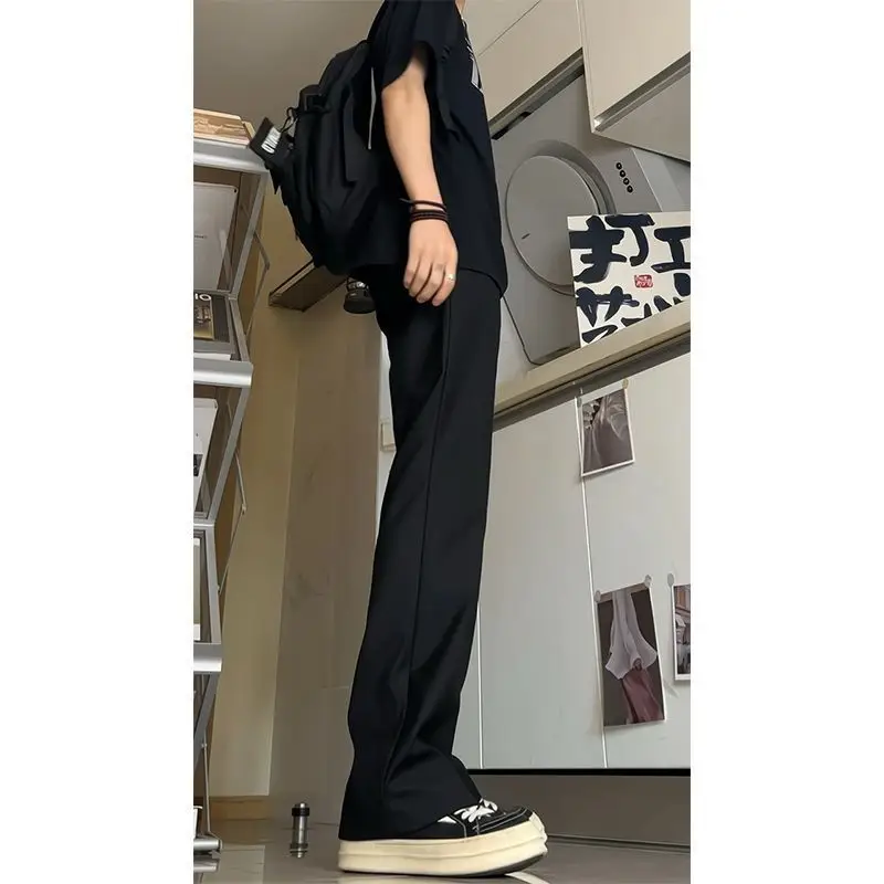 Men Black Straight Dipper Track Suit Spring Summer — feature 8