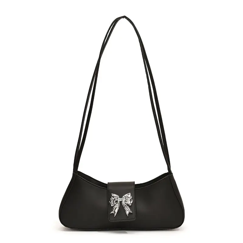 Women's Beige Butterfly Zipper Shoulder Bag - Image 11