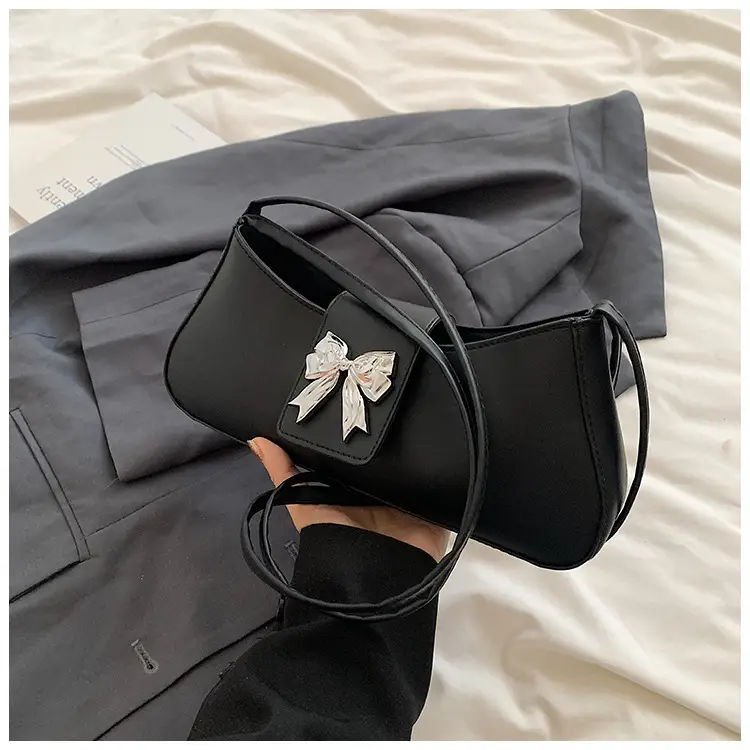 Women's Beige Butterfly Zipper Shoulder Bag — feature 21