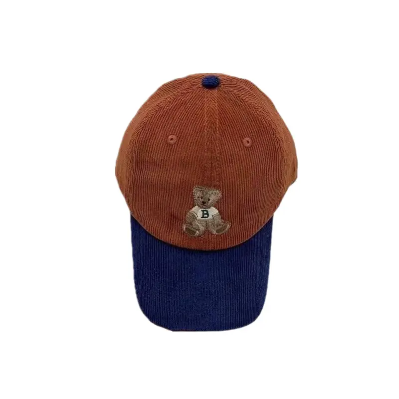 Japanese Style Cartoon Bear Cap for Women Beige Spring Autumn - Image 11