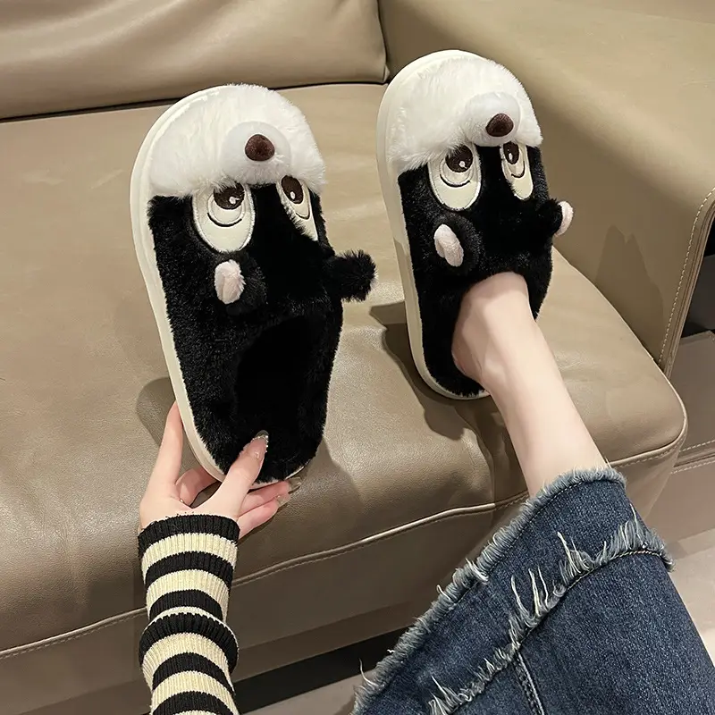 Winter new cartoon squirrel cotton slippers home cotton slippers student fashion home cartoon cotton slippers wholesale - Image 5