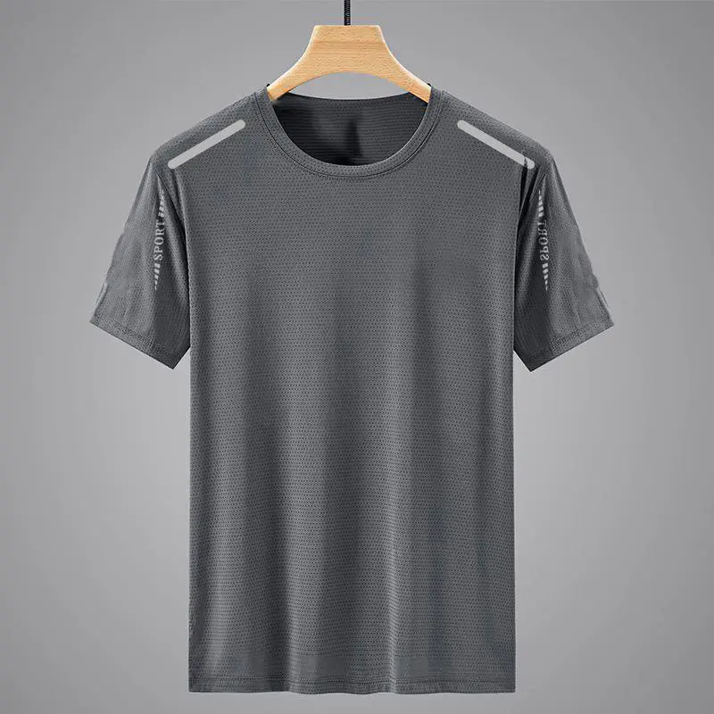 Men White Korean Style Short Sleeve T-Shirt - Image 8