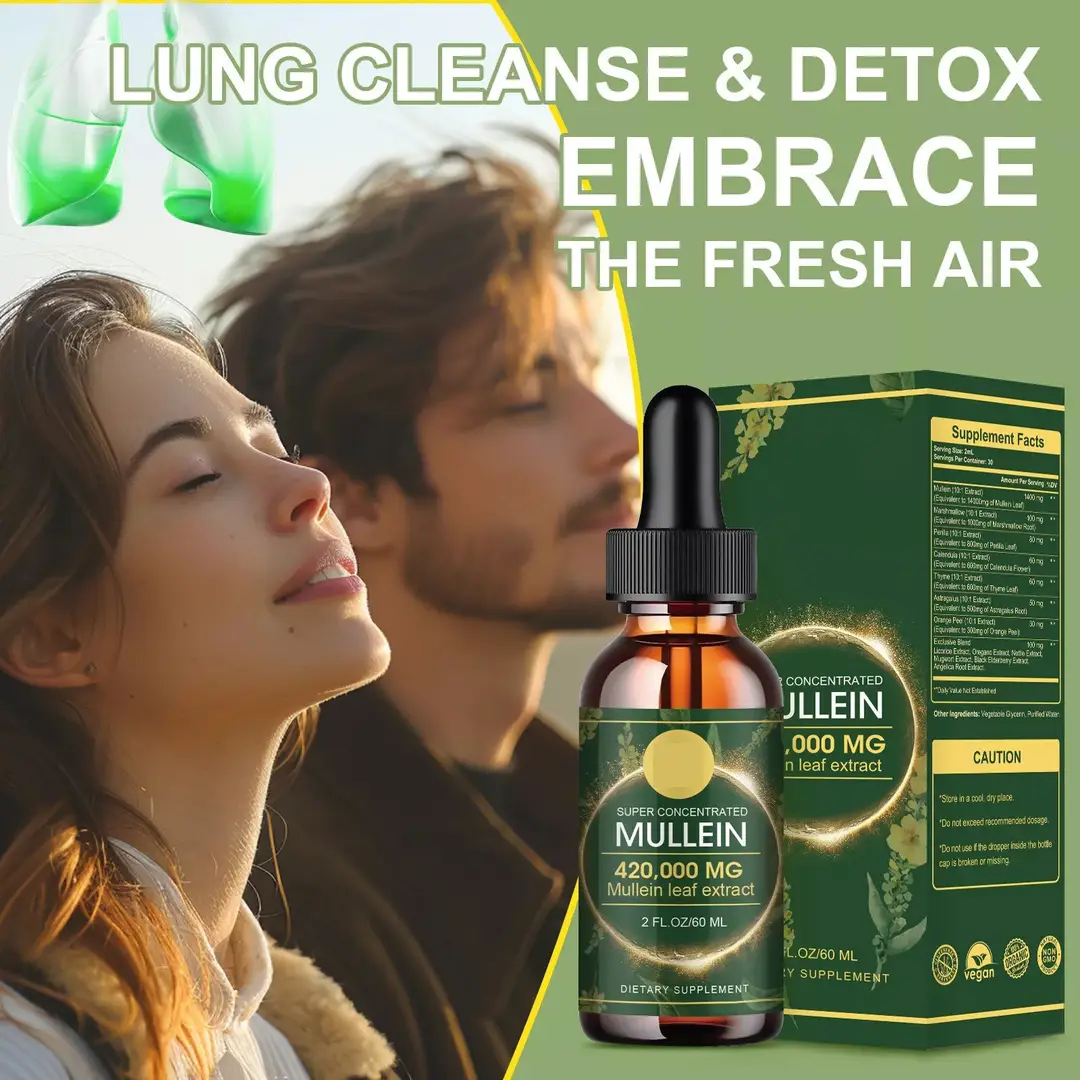 Mullein Leaf Extract Drops Oral Drops