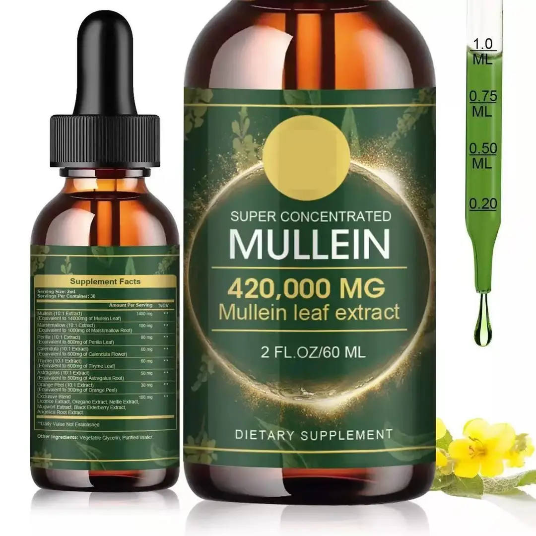 Mullein Leaf Extract Drops Oral Drops