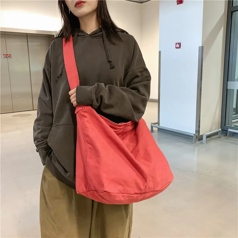 Green Korean Style Shoulder Bag for Women