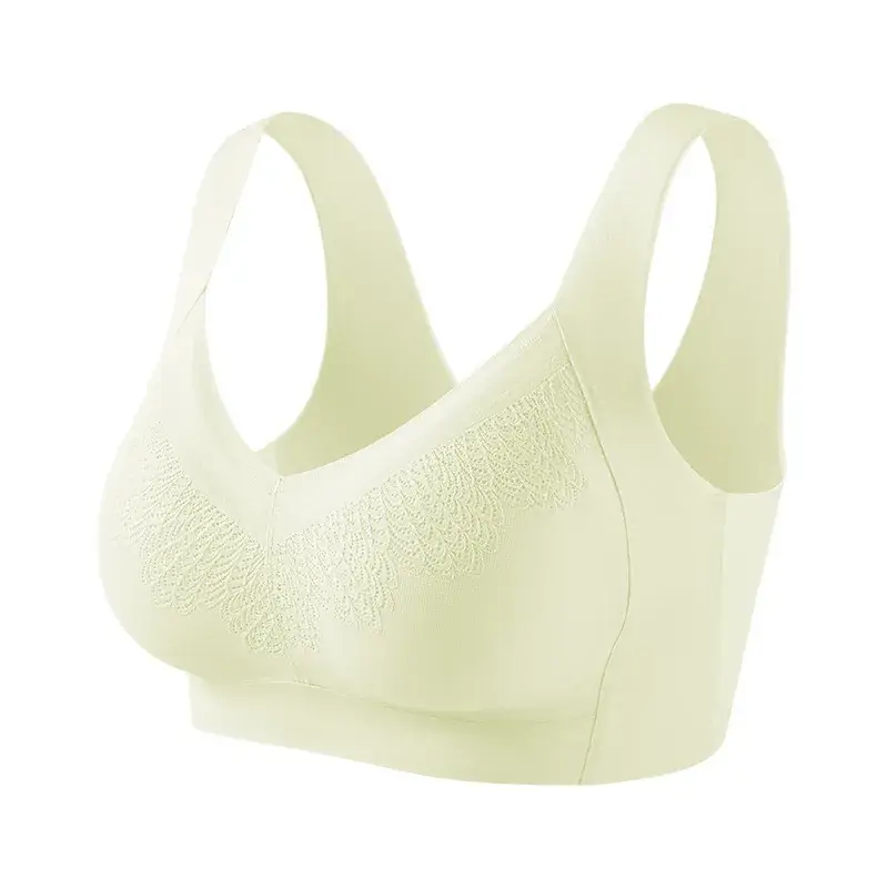 Women's Traceless Bra Large Chest Small Steel Ring-Free - Image 8
