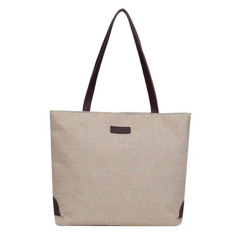 Cotton Linen Casual Tote Bag Large Capacity Cross-border Wholesale - Image 8