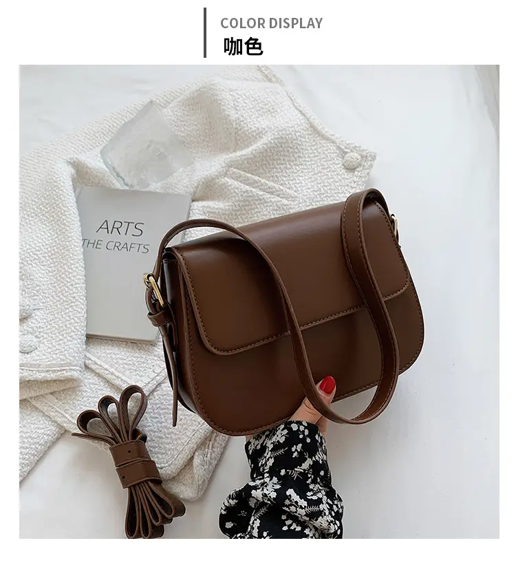 Black Textured Crossbody Bag 2024 New Style — feature 21