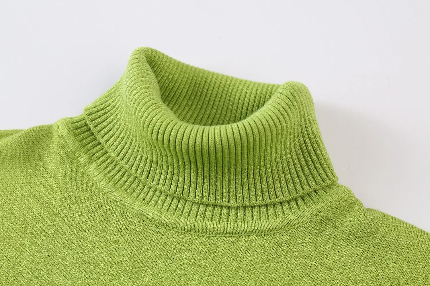 Men's Brown High Collar Sweatshirt Winter Base — feature 24