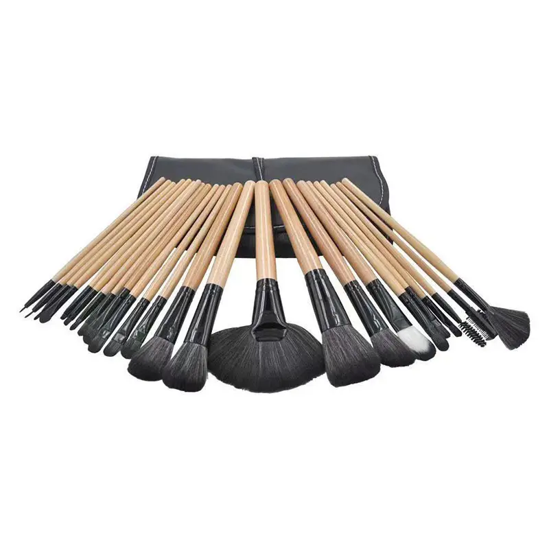 24 Piece Makeup Brush Set for Beginners - Image 2