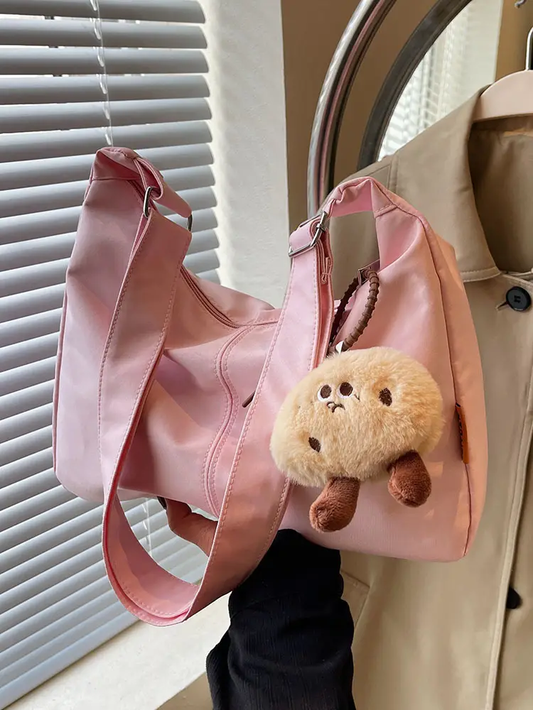 Pink Teddy Bear Crossbody Bag for Women - Image 3