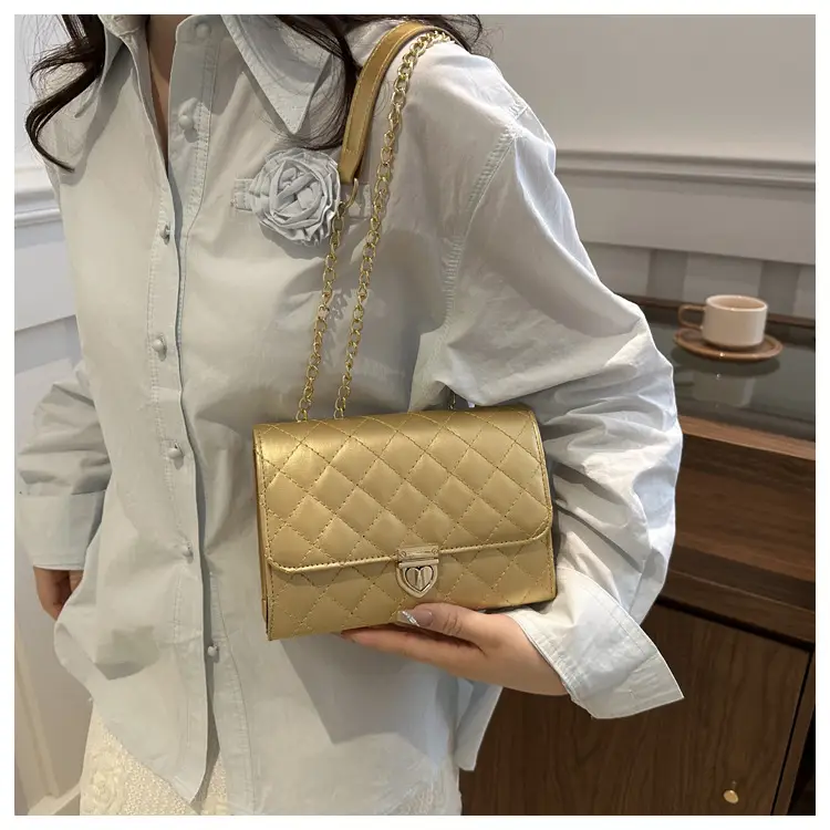 2024 Women's Rhombic Chain Shoulder Bag Set — feature 11