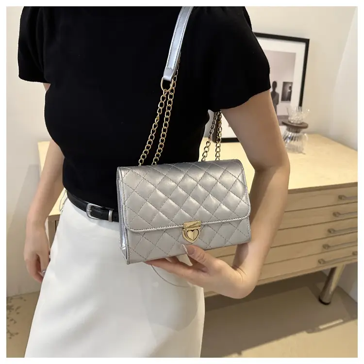 2024 Women's Rhombic Chain Shoulder Bag Set — feature 15