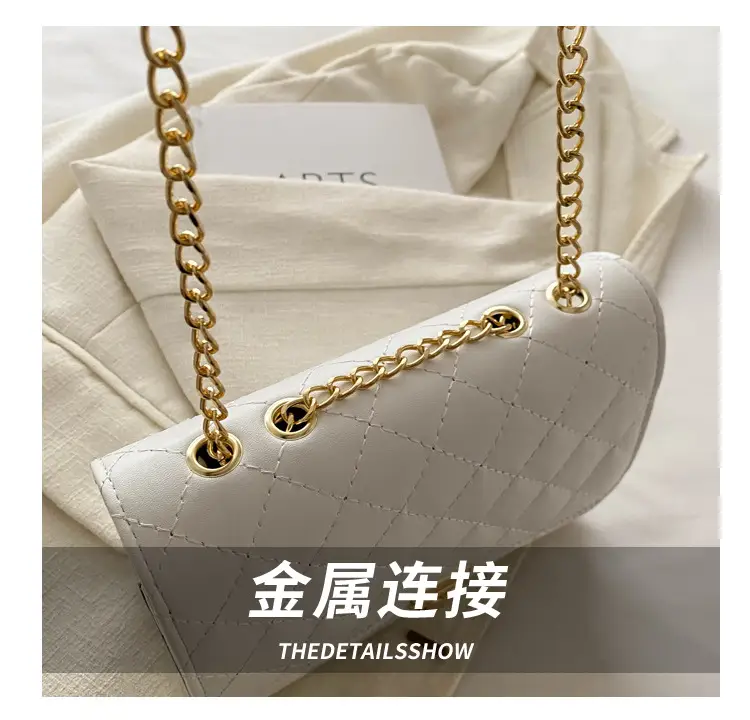 2024 Women's Rhombic Chain Shoulder Bag Set — feature 5