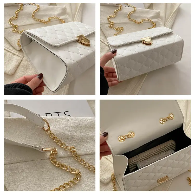 2024 Women's Rhombic Chain Shoulder Bag Set — feature 7