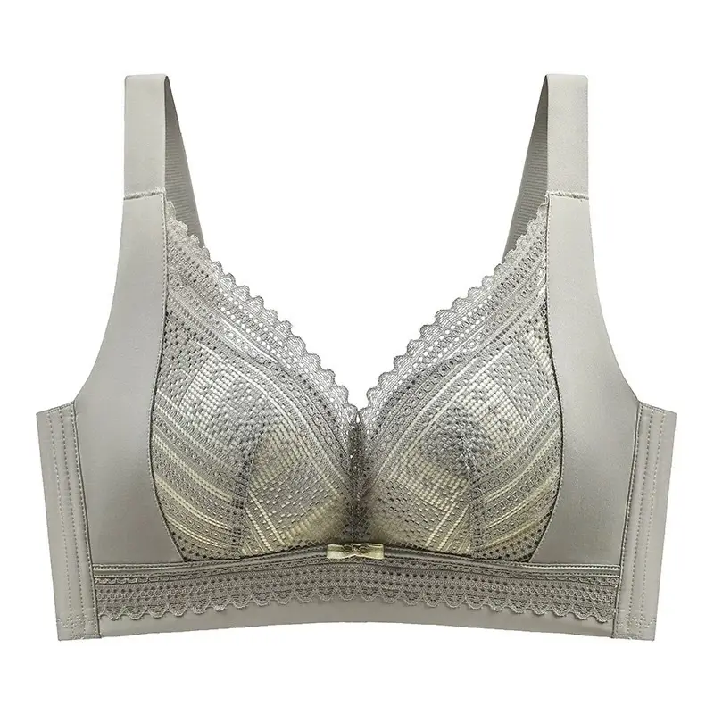 Wire-Free Lace Push Up Bra for Small Women — feature 1